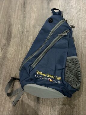 Disney Cruise Line Castaway‎ Club Sling Backpack Castaway Cay Travel Bag